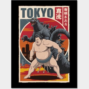 Tokyo Sumo Parody Posters and Art